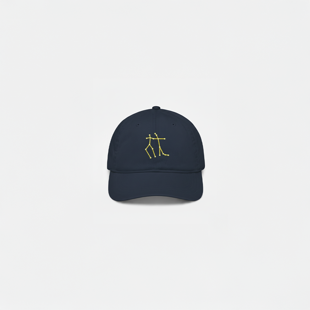 Gemini Twin Crest Constellation Cap