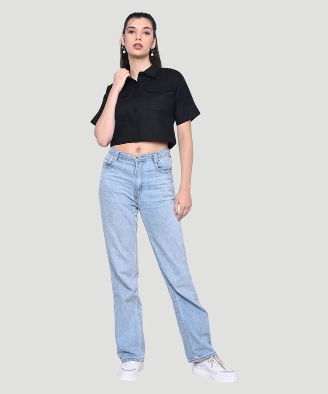 Women Loose Fit Solid Shirt - A Laid Back Style Statement