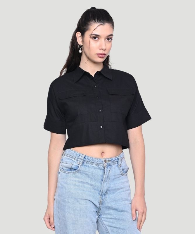 Women Loose Fit Solid Shirt - A Laid Back Style Statement