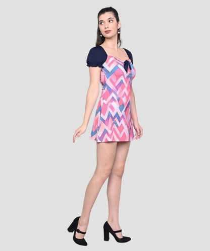 AI Design Women Printed Multicolor Dress - An Innovative Fashion Look