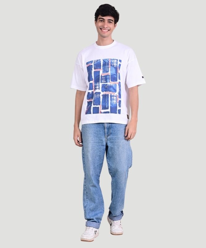 Chhatrapati Shivaji Inspiration Oversize Men Graphic T-Shirt