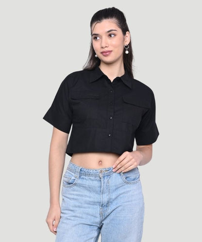 Women Loose Fit Solid Shirt - A Laid Back Style Statement