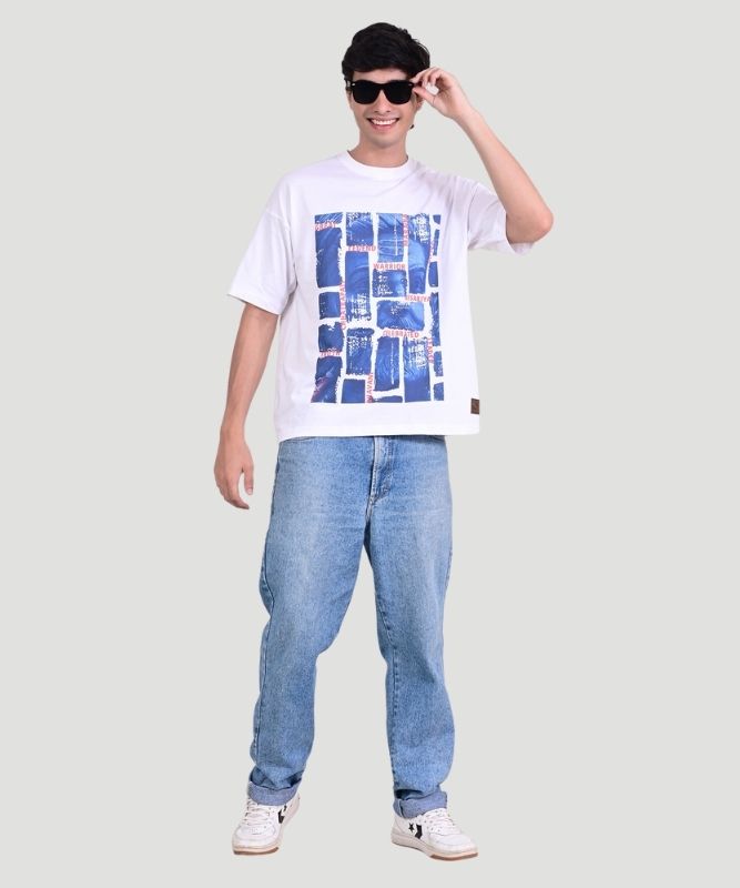 Chhatrapati Shivaji Inspiration Oversize Men Graphic T-Shirt