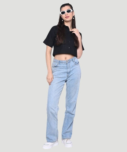 Women Loose Fit Solid Shirt - A Laid Back Style Statement