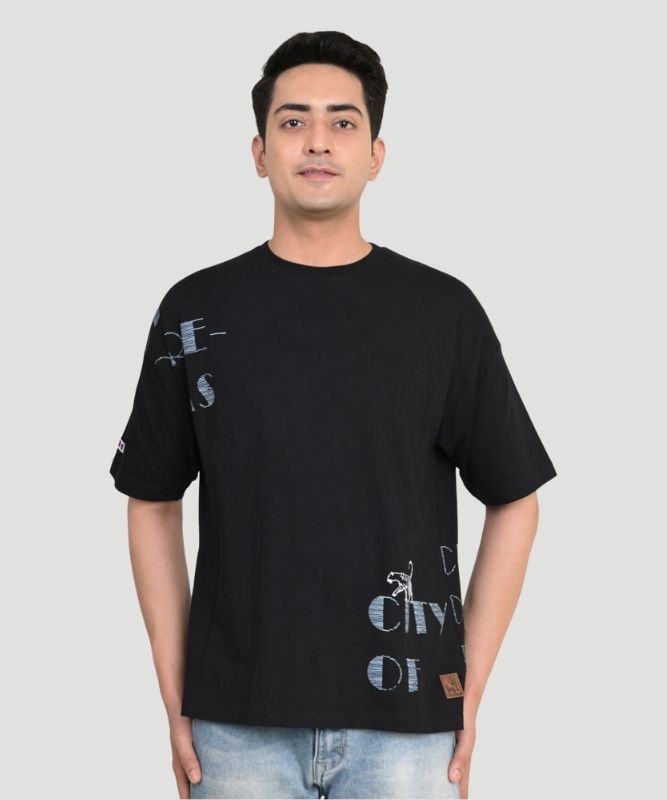 Men City of Dreams Oversize Graphic T-Shirt