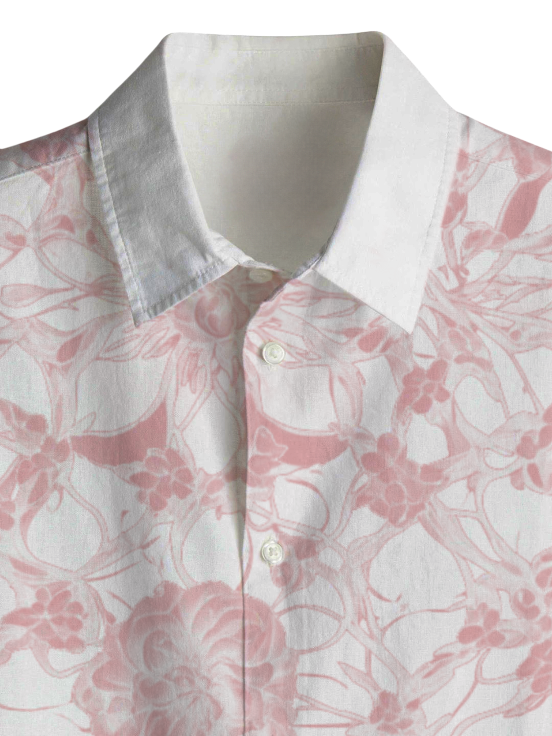 AI Imagined Jaipur Pink Men's Collar Shirt