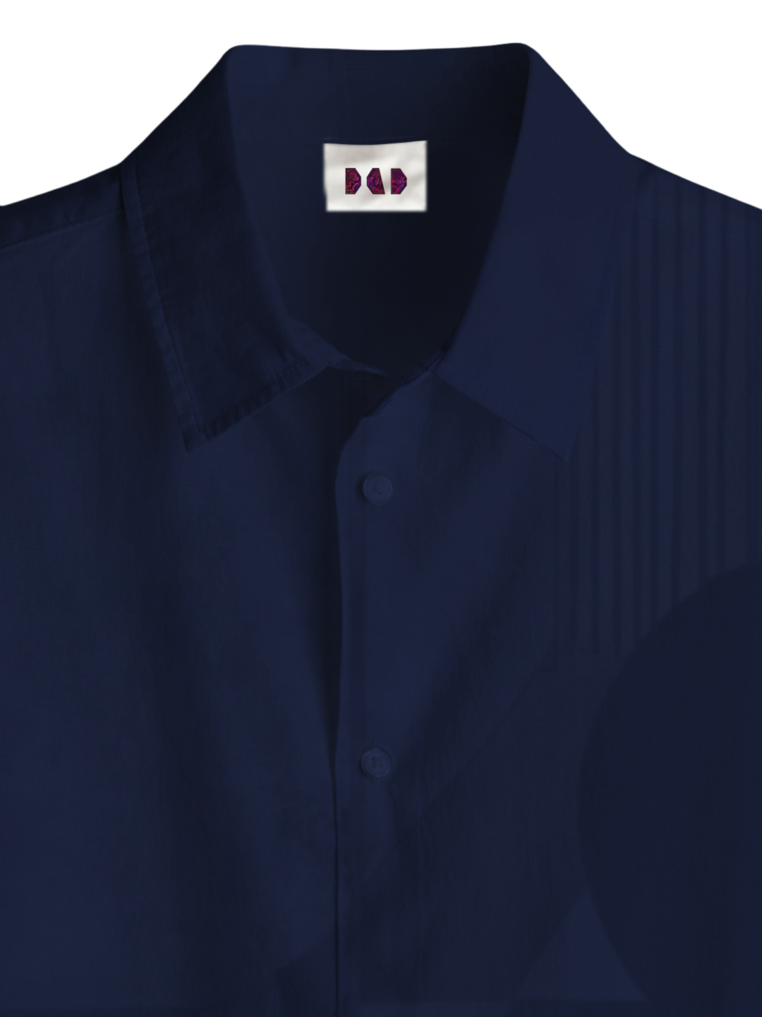 AI Imagined Abstract Depths of Sea Men's Collar Shirt