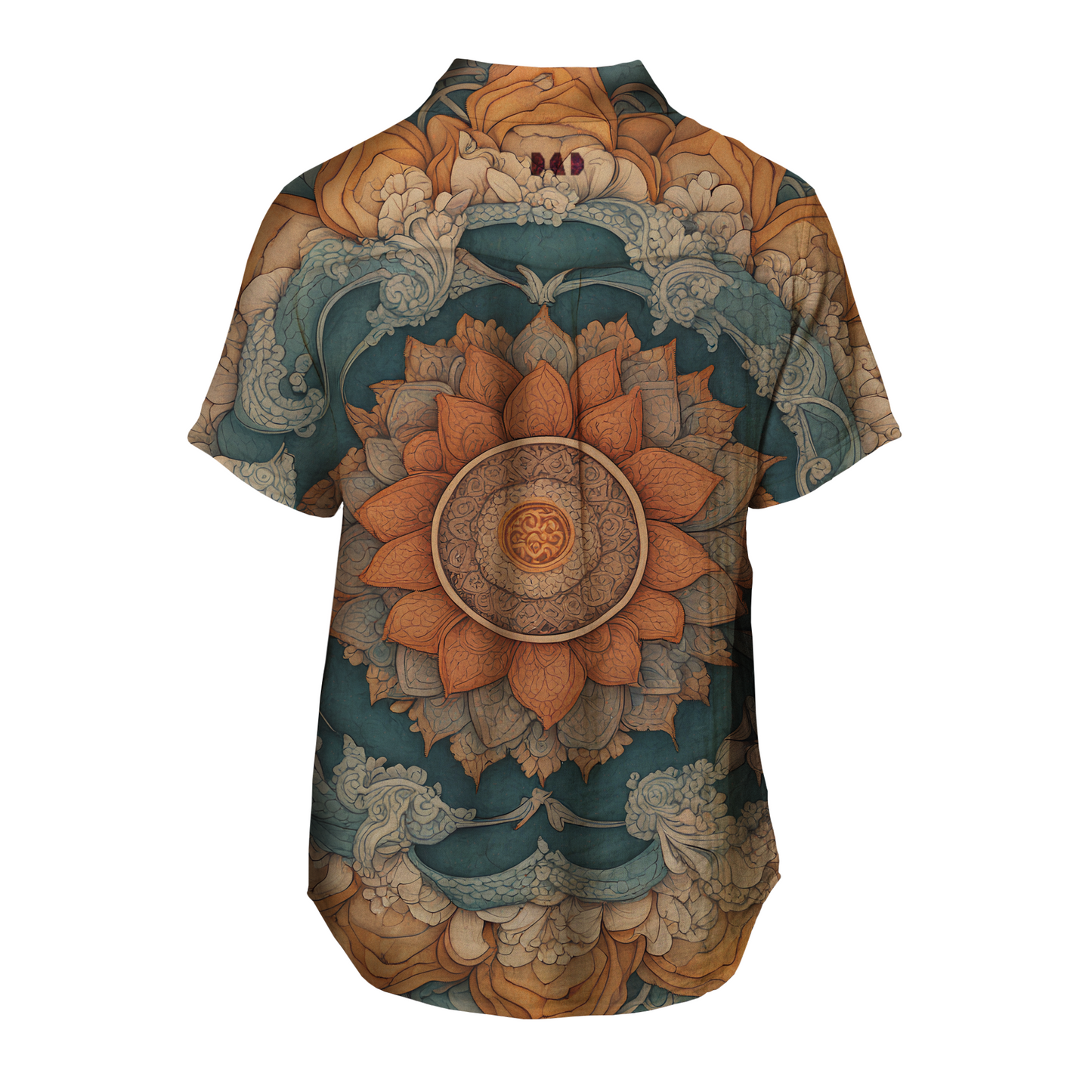 AI Imagined Oversize Peace of Yoga Lotus Hawaiian Shirt