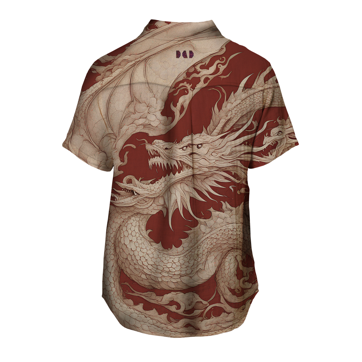 AI Imagined Oversize Southern Dragons Hawaiian Shirt