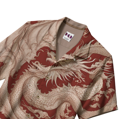 AI Imagined Oversize Southern Dragons Hawaiian Shirt