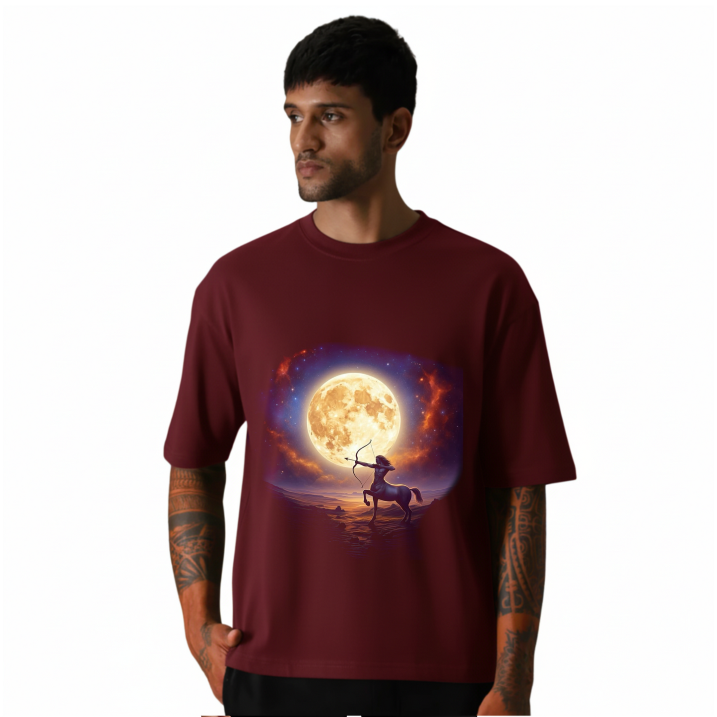 Sagittarius Odyssey Tee – Celestial Voyager