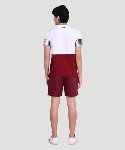 Men's Solid (Print on Waist) Shorts - An Urban Explorer Look