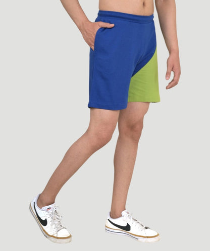 Men's Multicolor Colorblock Cool Shorts - A Banger Look