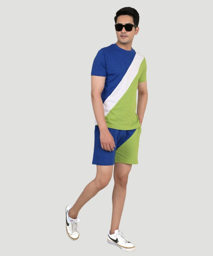 Men's Multicolor Colorblock Cool Shorts - A Banger Look