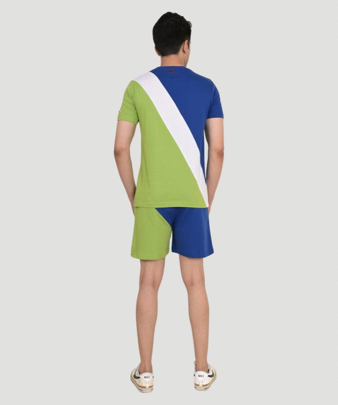 Men's Multicolor Colorblock Cool Shorts - A Banger Look