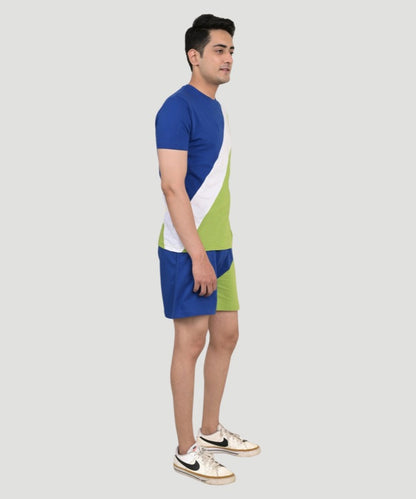 Men's Multicolor Colorblock Cool Shorts - A Banger Look