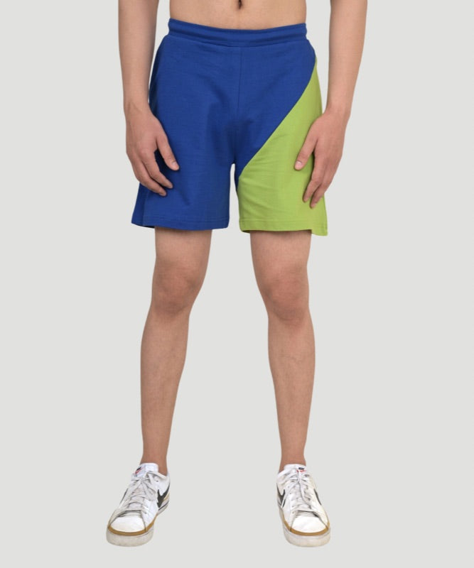 Men's Multicolor Colorblock Cool Shorts - A Banger Look